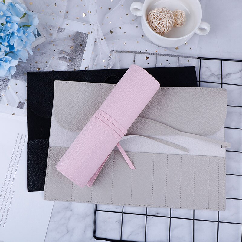 Portable Bag Makeup Brushes Case Cosmetic Bag for Make Up Brush Travel Organizer Rolling Pouch Holder Beauty Tool