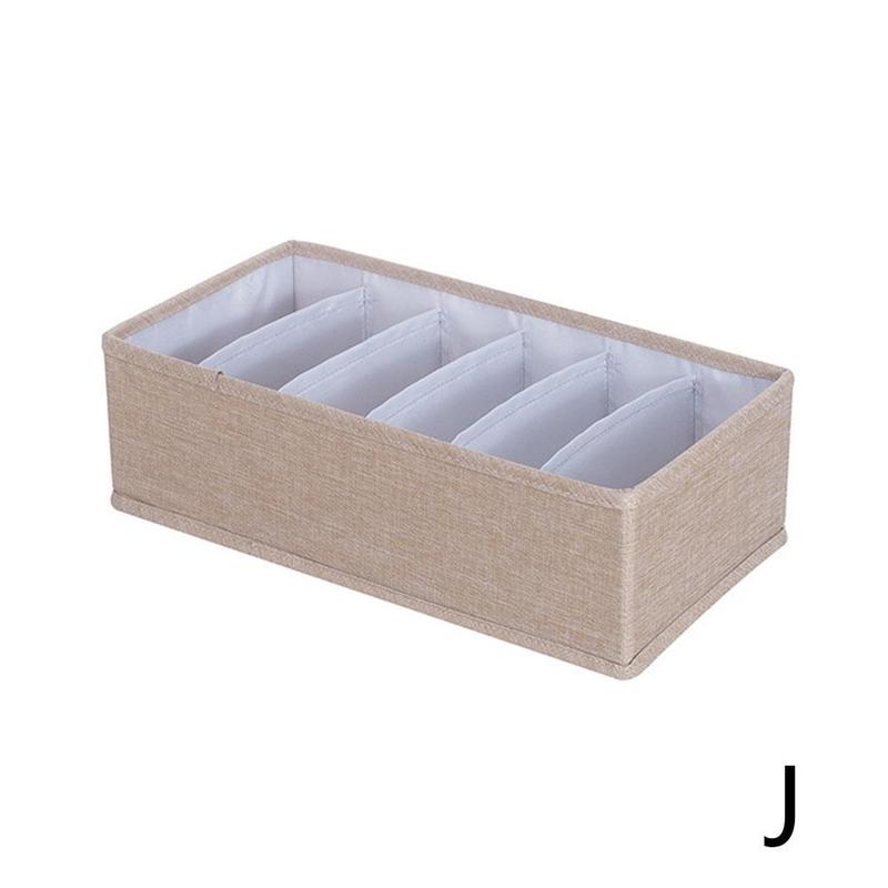 Stoff Unterwäsche BH Organizer Kasten Schubladen Panty Socke Sortierung Lager Organizer Unterwäsche Lager Schublade Organizer Heimat Lager: J