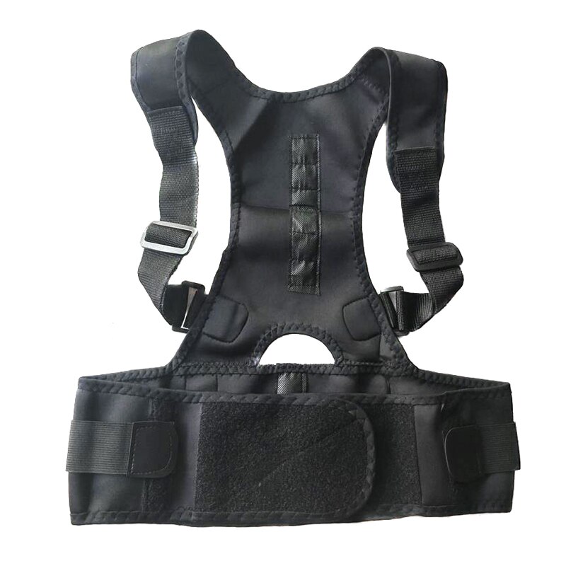 Houding Corrector Ondersteuning Magnetische Terug Schouder Brace Riem Voor Unisex Volwassenen Studenten THJ99: M