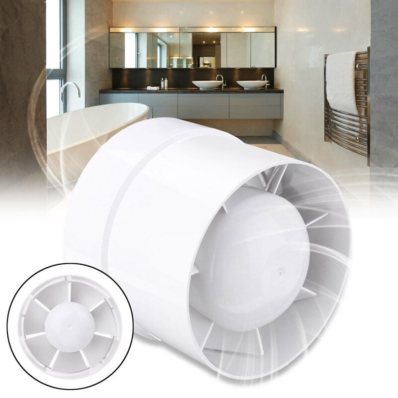 4 Inch Line Exhaust Ilation Extractor Fan Shower BathRoom Hydroponic Exhaust Fan