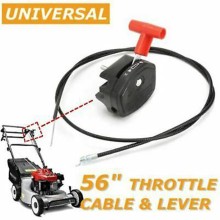 56 Inch Lawn Mower Throttle Switch Cable 1.4M Lever Control Handle Universal Choke Lever Lawnmower Garden Tools Spare Parts