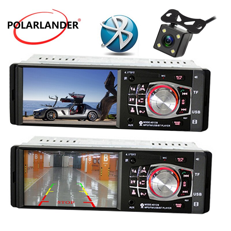 Mirror Link Only For Android Aux Input Receiver Bluetooth handfree 4 inch FM/USB TF Card Multi-function Car MP5 player