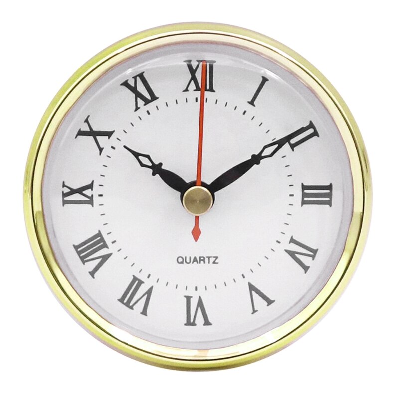 Classic Clock Movement 80mm Quartz Clock Insert for DIY Crafts Accessories