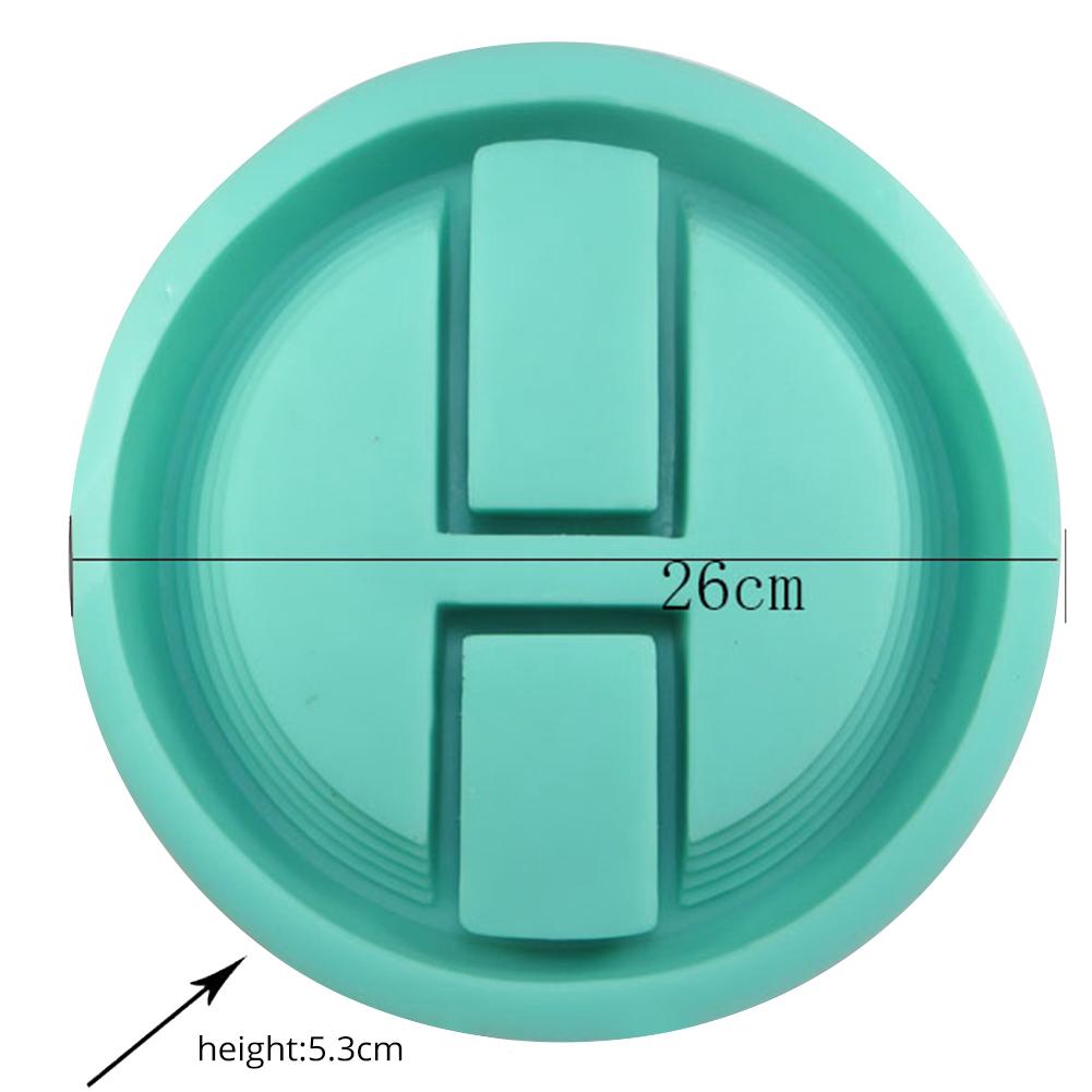 DIY Silicone Plant Pot Mold Concrete Flower Pot Planter Clay Pot Molds Handmade DIY Ashtray Candle Holder Mould Home Decoration