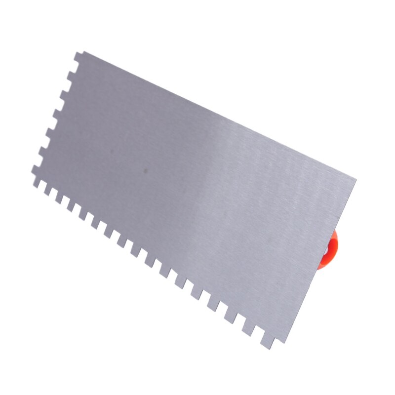 High-carbon Steel Flat-edged Trowel, Wall, Floor, Plastering, Troweling, Home Improvement, Toothed Trowel