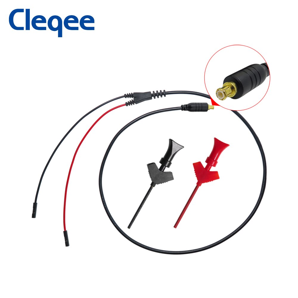MCX-C Digital Oscilloscope Probe to IC Test Hook Clip Mini Pocket Oscilloscope Equipment test lead 40V for DS203 DS202 DSO201