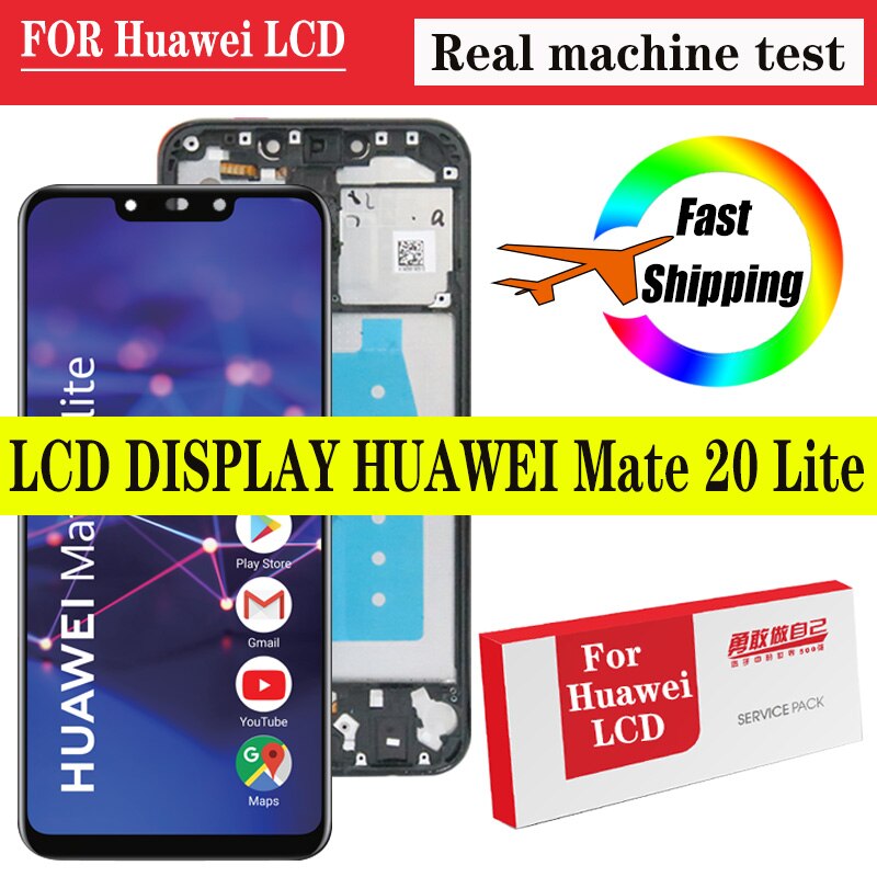 Original 6.3 ''Anzeige LCD Ersatz für Huawei Kamerad 20 Lite LCD berühren Bildschirm Digitizer Montage Kamerad20 Lite Anzeige