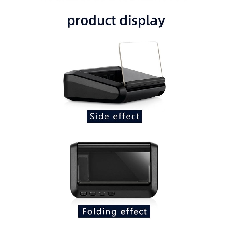 HUD Head-up-Display HD- GPS Tacho Projektion Fahrzeug Informationen Display für Autos Lkw Fahrzeuge