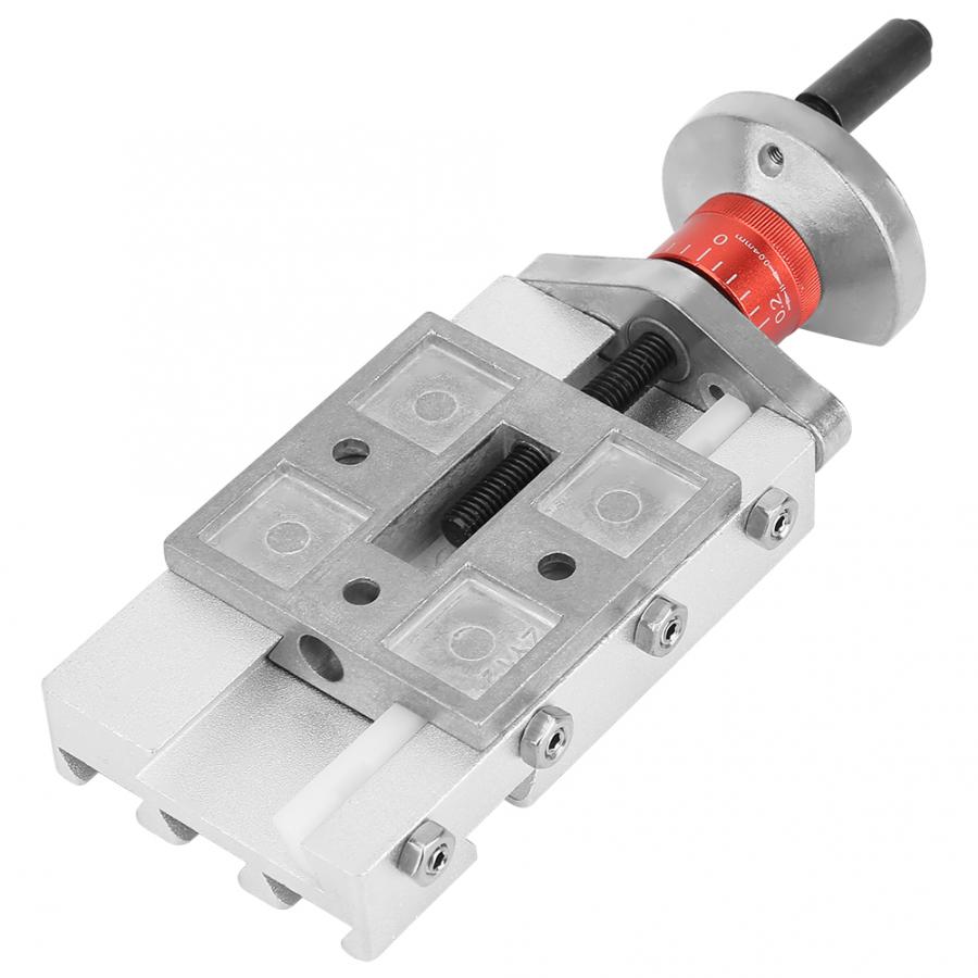 118mm Metal Slide Block For Lathe Y/Z linear rails and bearings 32mm Maximum Stroke Metal Cross Slide Longitudinal Slide Block