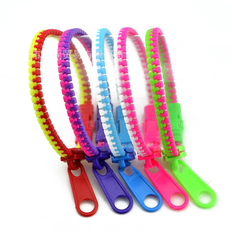 Bracelet à fermeture éclair, jouet pour enfant, tdah, autisme, sensoriel, anti-Stress, Focus, tuer, Fidget, 1/3/5 pièces