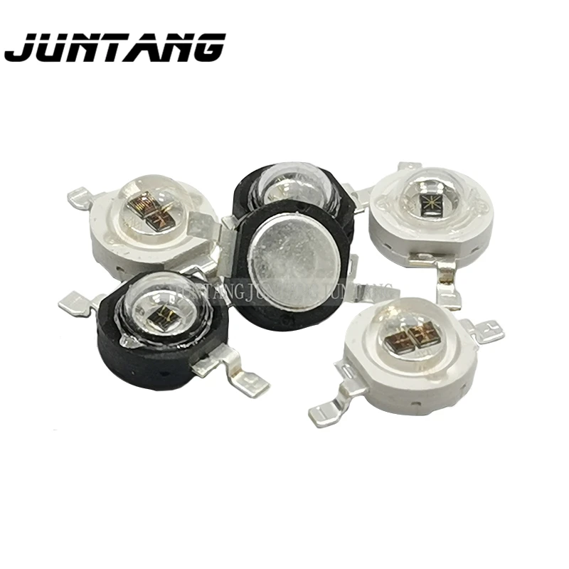 Hochleistungs-LED-Infrarot-Lumenperlen 730 nm 850 nm 940 nm 1050 nm 3 W 5 W leuchtendes Licht Kolben-Nachtsicht-CCTV-Kameramonitor