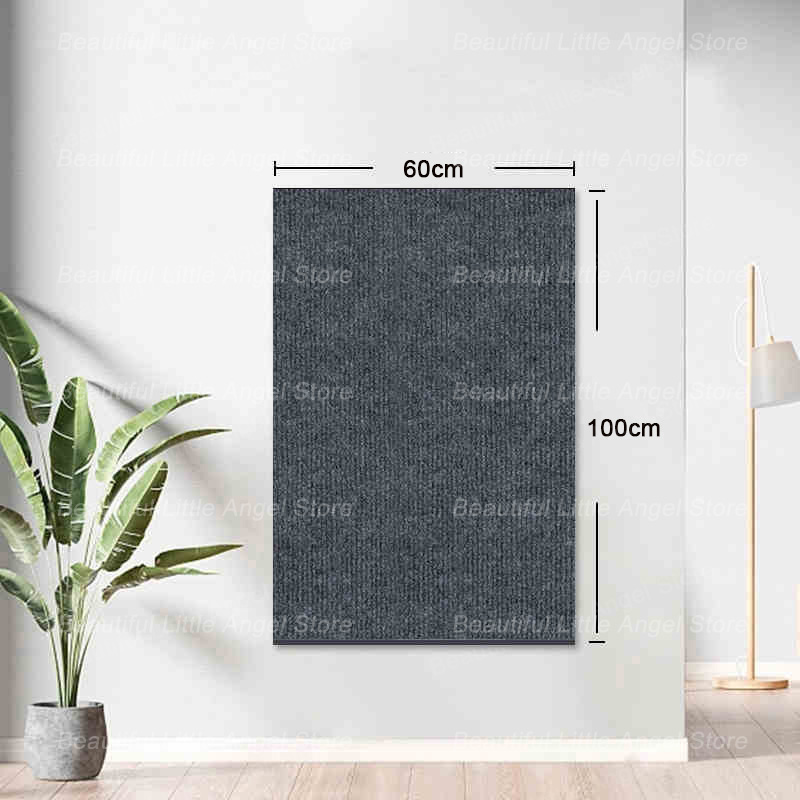 Cat Scratching Mat with Self-Adhesive Trimmable Cat Carpet Cat Scratching Carpet Corner Wall Cat DIY Scratch Furniture Protector: Pink