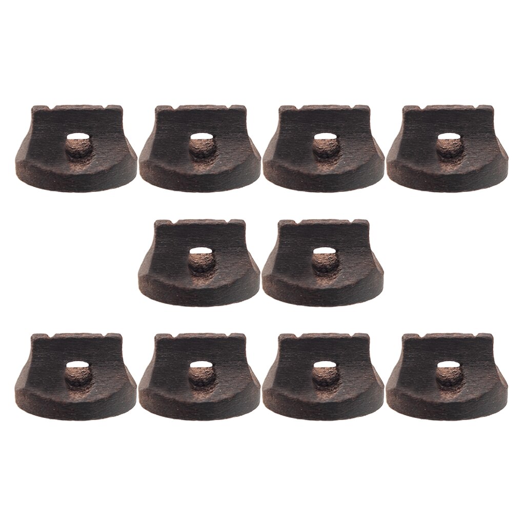 10 Pieces Chinese Violin Bridge, Erhu Bridge, Wood Material, Accessory