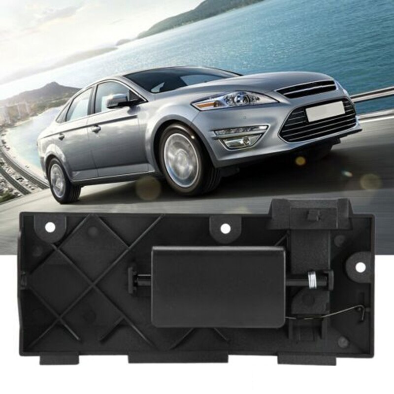 MANO IZQUIERDA negra para guantera de coche cierre Assy cubierta de manija para Ford Mondeo MK3: Default Title