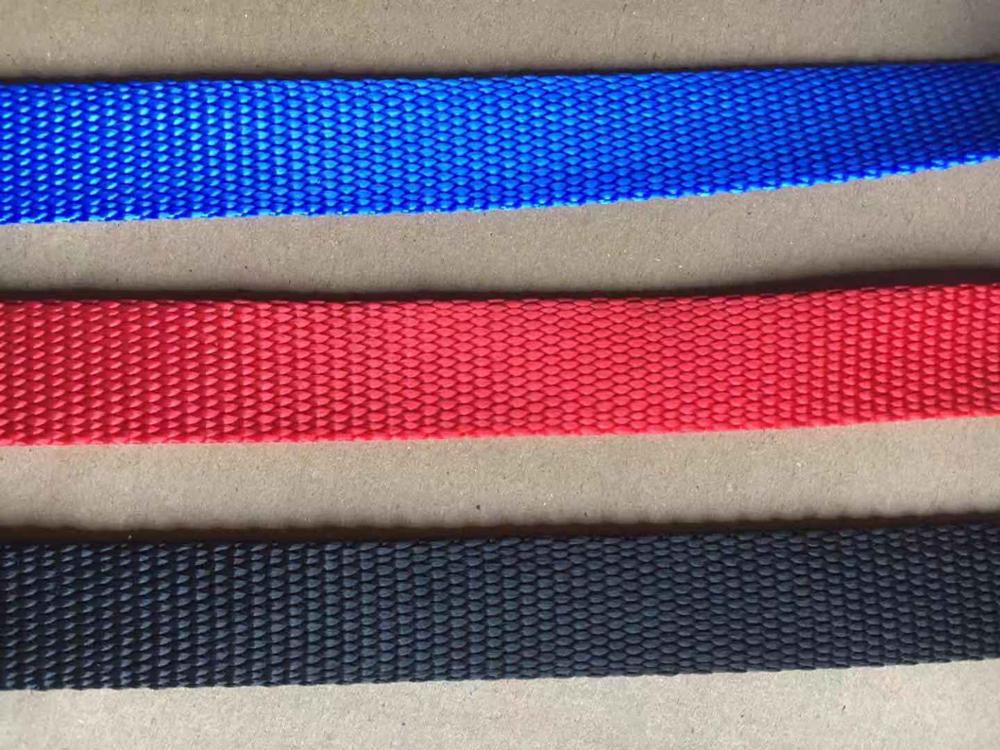 10 metrów dużo 20mm szerokość 2mm gruba wstążka nylonowa ciężki obowiązek gruba nylonowa taśma tapicerska o wysokiej wytrzymałości dla psów i kotów