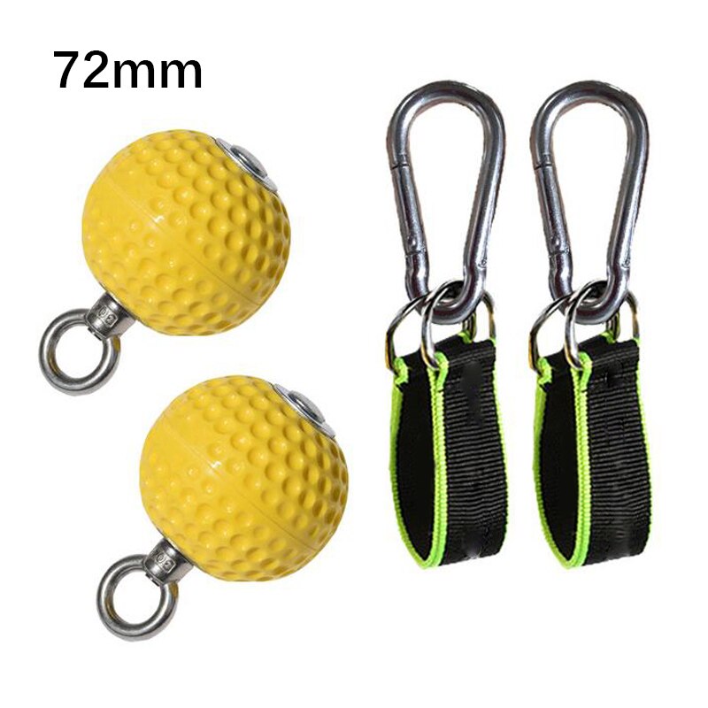 Climbing Pull Up Grip Ball Finger Trainer Grips Strength Training Exerciser Fitness Workout Horizontal Bar Assisted Chin up Ball: Default Title