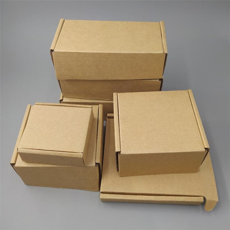 Small paper boxes business box corrugated cardboard boxes packaging Blank corrugated carton business mailing box