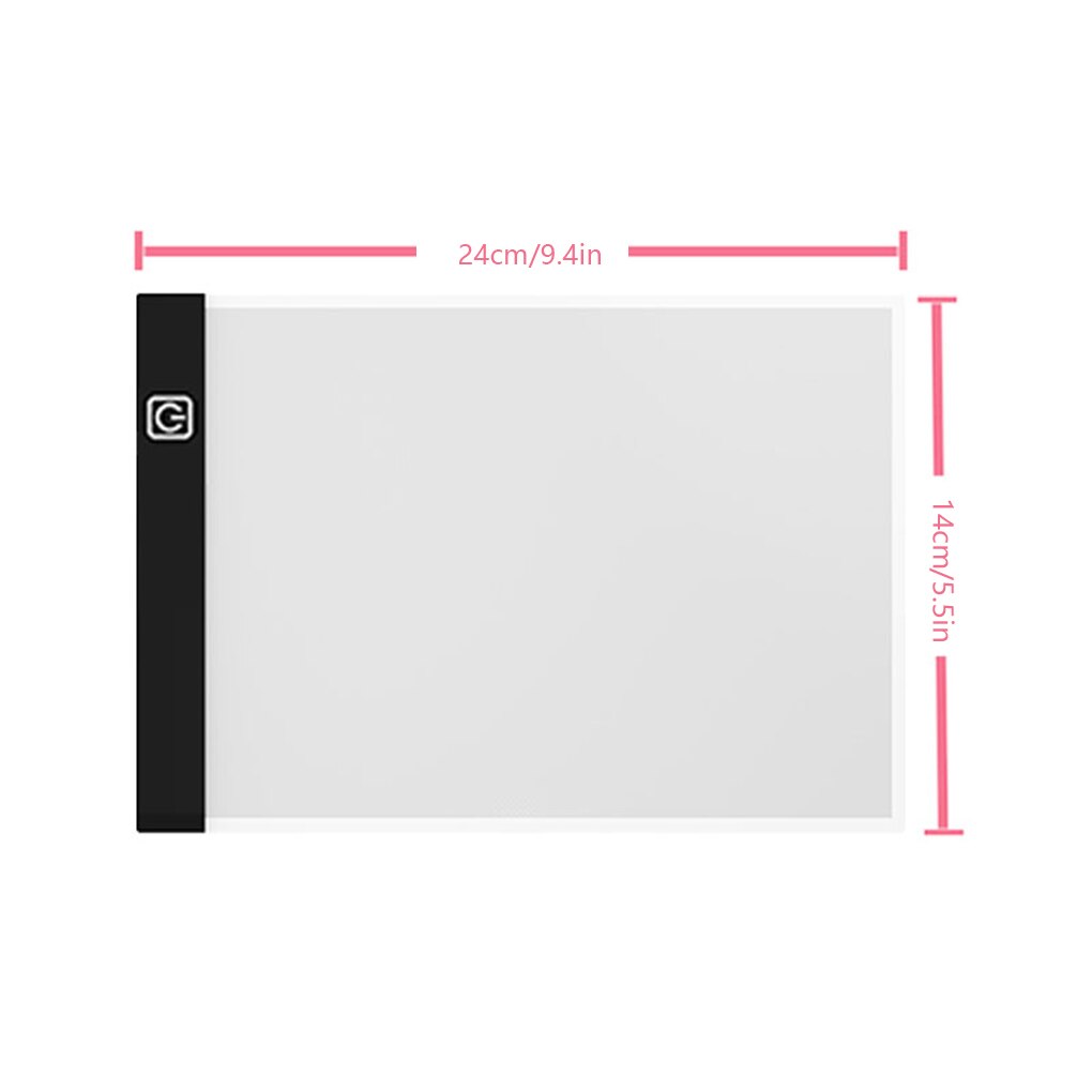 A5 LED Digital Tablet Cartoon Painting LED Light Pad Drawing Board DIY Luminous Writing Tablet Copy Board Touch Control