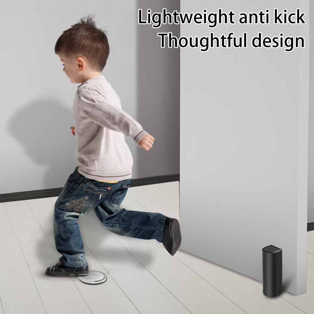 No Magnetic Silents Door Stop Adjustables Self Adhesive Door Holder Catch Anti-Collision Non-Punch-Nail Furniture Door Hardware