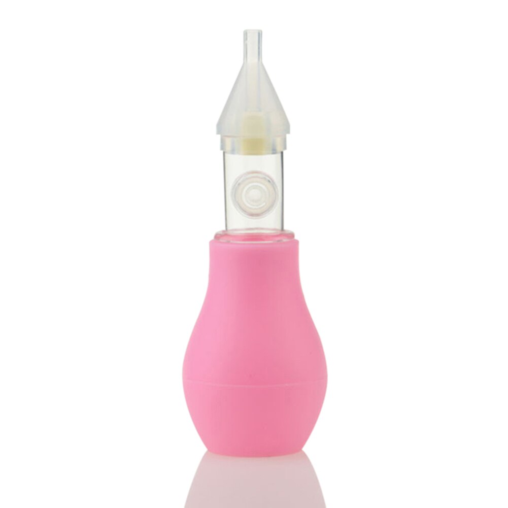 Infant Nasal Aspirator Silicone Twist Aspirator Manual Snot Sucker Mucus Sucker Baby Care M09