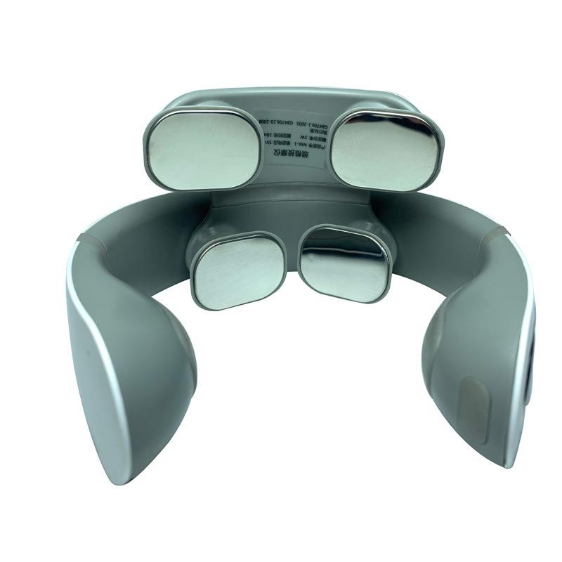 Wireless Electronic Neck Massager 4D Shiatsu Cervical Massager Stiff Neck Massage Health Care Therapy Pulse Pain Relief