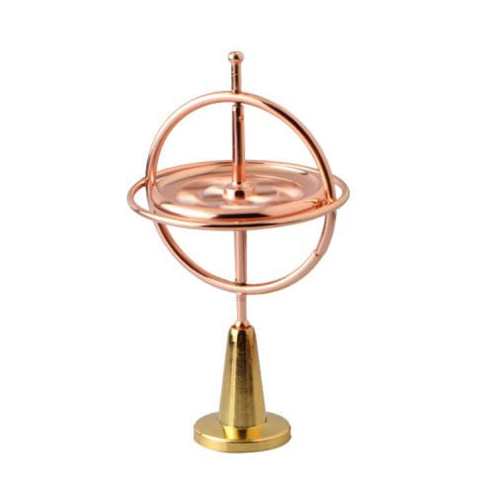 Tol Klassieke Speelgoed Hobby & Gyro Traditionele Educatief legering Gyroscoop Creatieve Experiment Magic Kid: pink