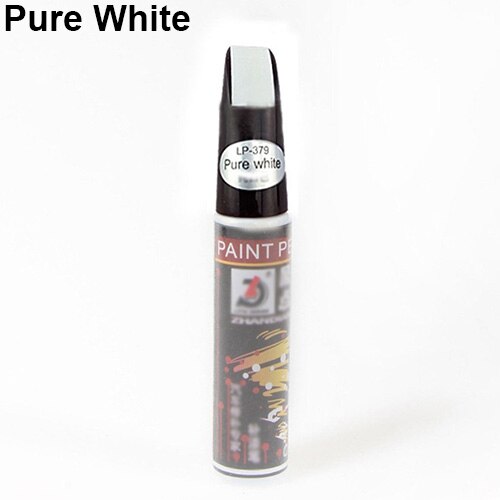 Universal Car Color Paint Repair Scratch Remover Colorful Paint Pen Touch Up Remover Applicator Tools Automobiles Paint Care: Pearl White