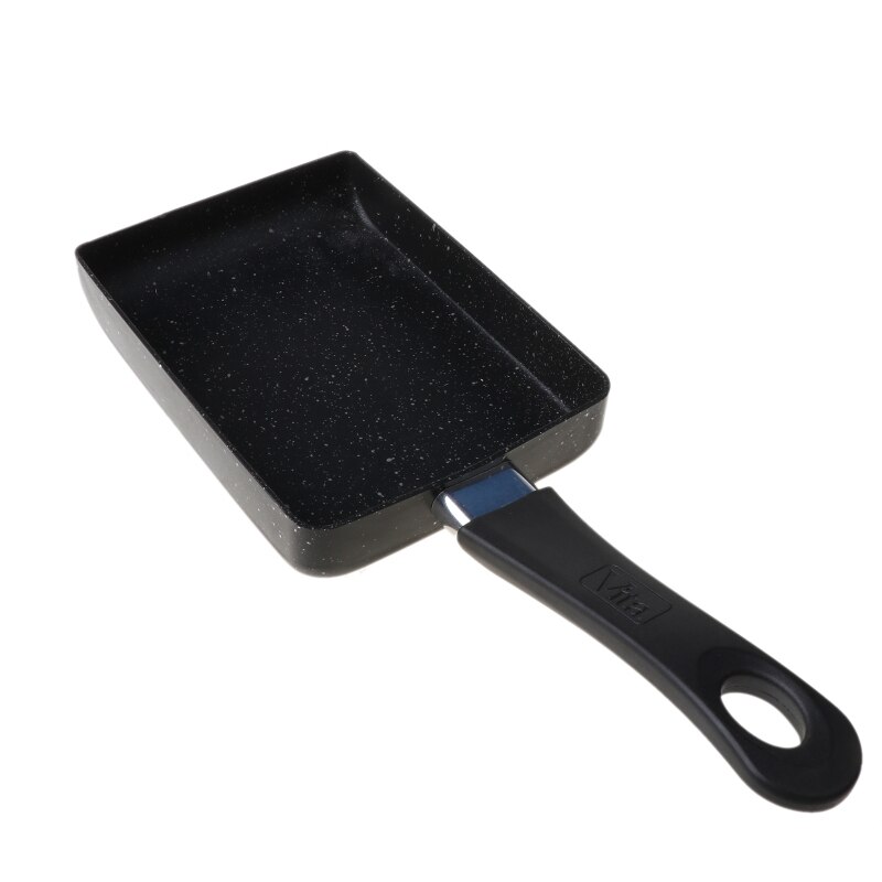 Retangular Omelet Pan Tamagoyaki Ei Pan, Anti-aanbak Maifan Stone, Anti-Brandwonden Handvat, japanse Stijl Kleine Koekenpan Suitabl