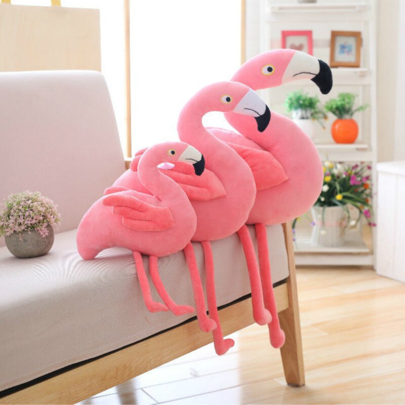 Roze Meisje Hart Flamingo Dude Knuffel Met Slapen Kussen Doek Pop Cadeau Voor Kinderen En Meisjes