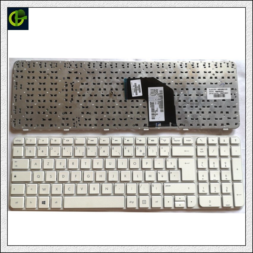 French Azerty keyboard for HP Pavilion G6 2000 G6-2000 G6Z-2000 G6-2000 g6-2100 G6-2163sr G6Z-2000 AER36Q02310 R36 FR laptop: White