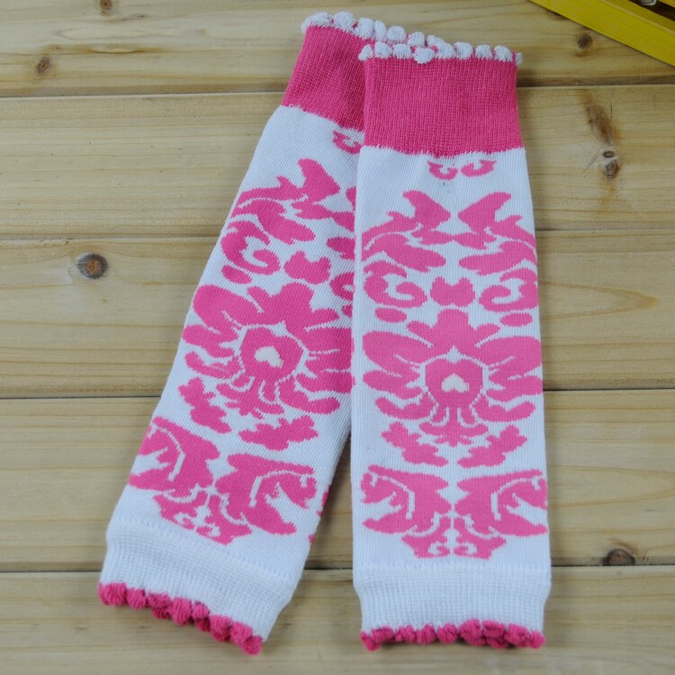 Jambières de bébé en coton, taille libre, rose, noir, Damask, pour filles et garçons, au détail