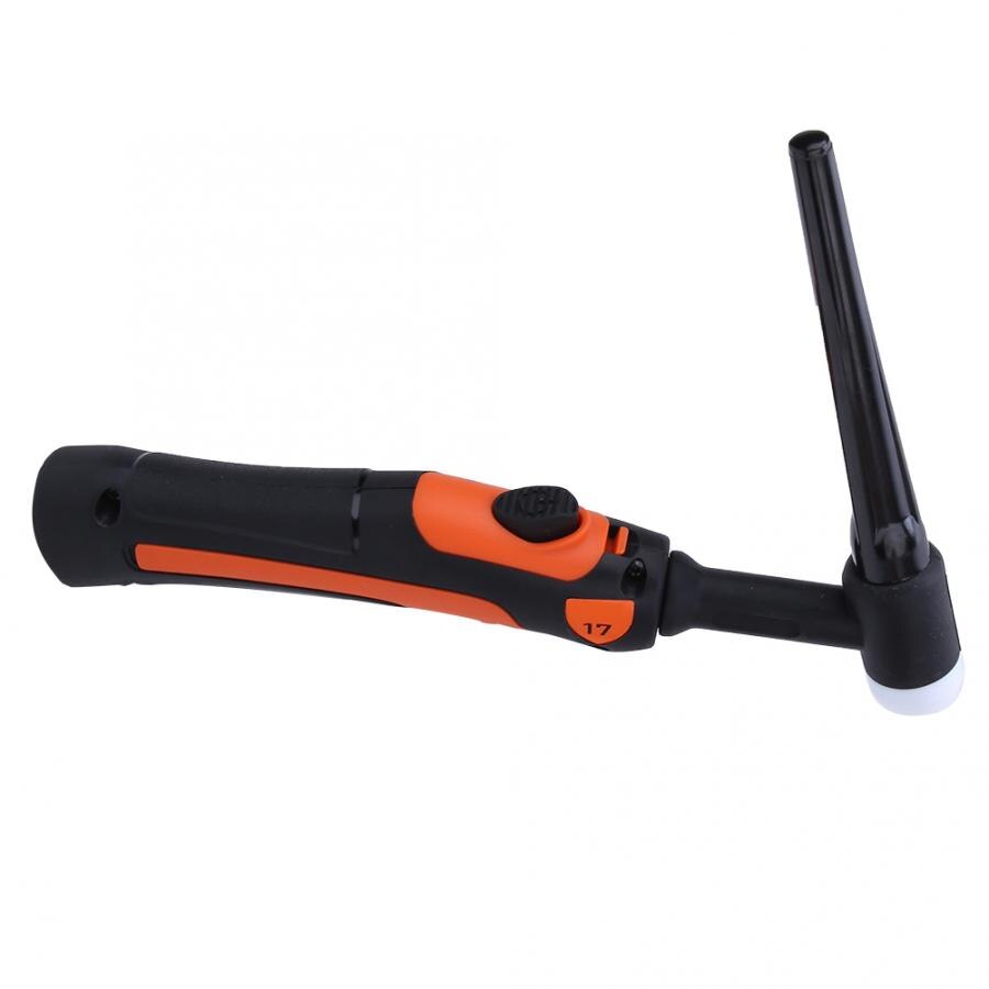 TIG-17 TIG Welding Torch Consumables Replacement Set Head Body Collet Ceramic Alumina Nozzle Long Back Cap Electrode Holder Kit