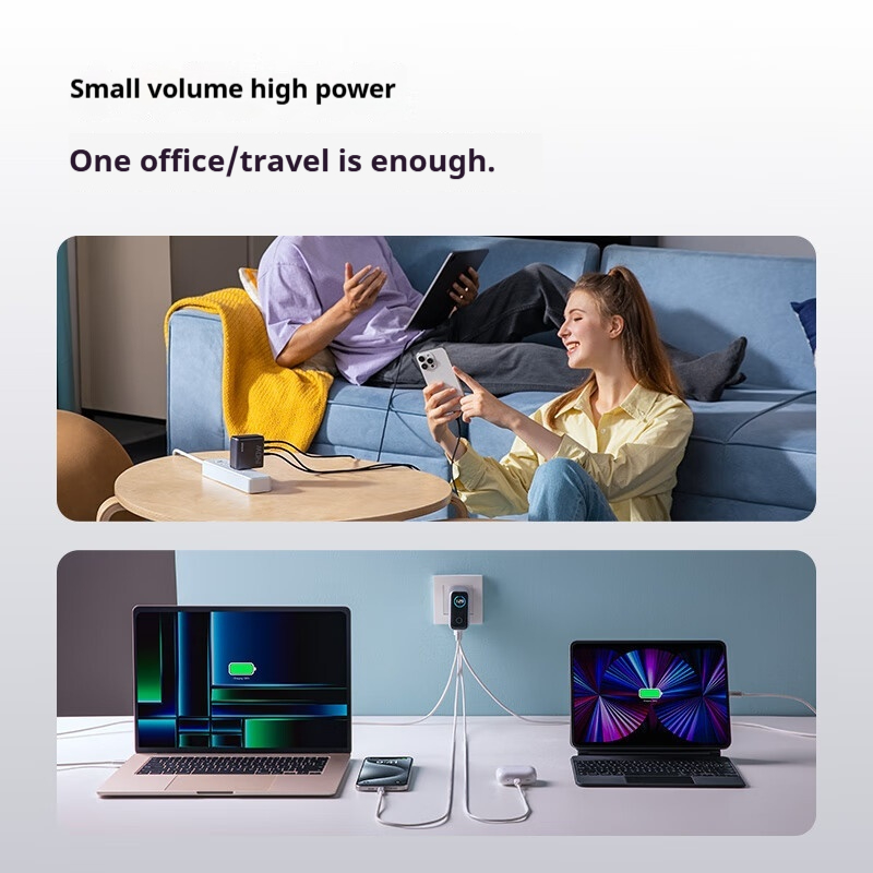 Anker zolo gan oplader ai-display scherm 140w vierpoorts snellader voor mobiele telefoons draagbare telefoonvoeding adapter origineel