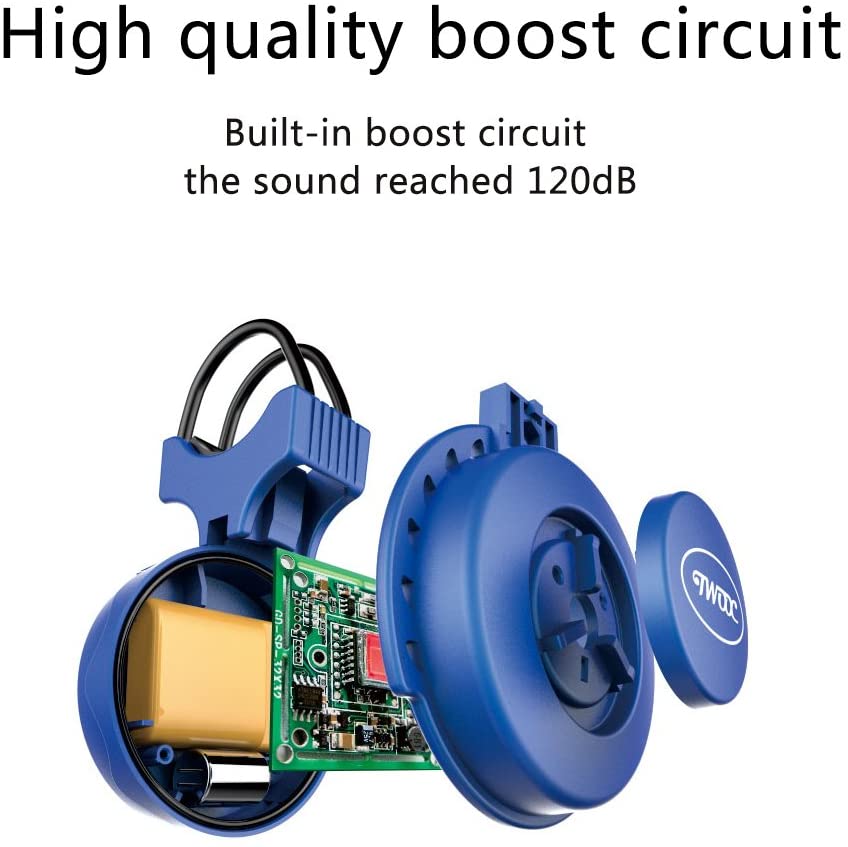 Fiets Elektrische Hoorn Usb Opladen Elektronische Fietsbel Elektrische Scooter Waterdicht 3 Geluid Modi Met Oplaadbare Batterij