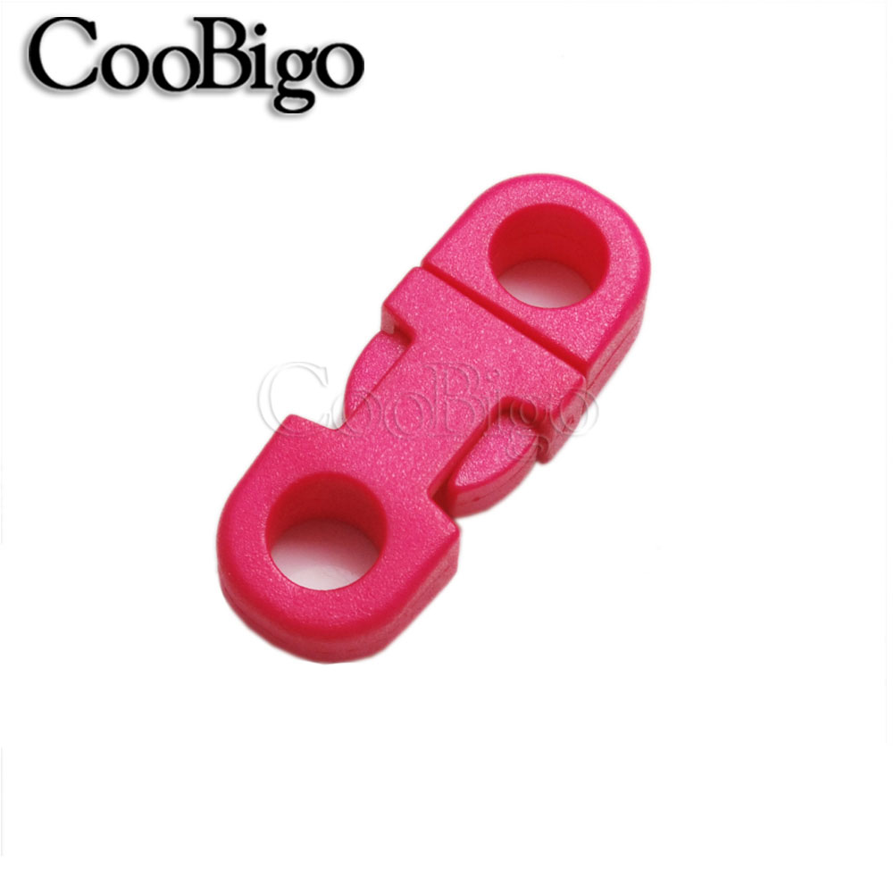 10 pçs fivela de liberação lateral de plástico mini paracord pulseira clipe fecho para câmeras cinta coleiras pet mochila acessório diy colorido: Zinco envelhecido