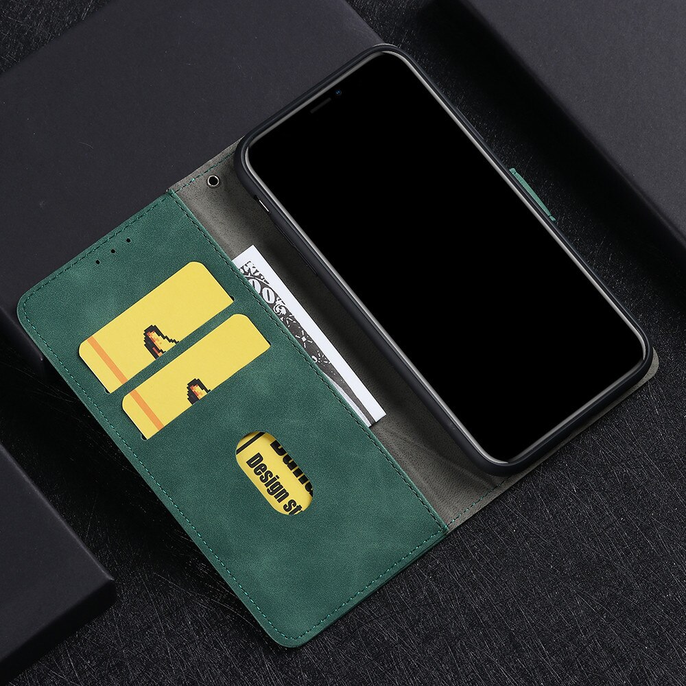 Voor Xiaomi Redmi Note 10 Je Luxe Flip Huid Textuur Pu Leather Card Slots Wallet Stand Case Voor Redmi Note 10JE Telefoon Tas