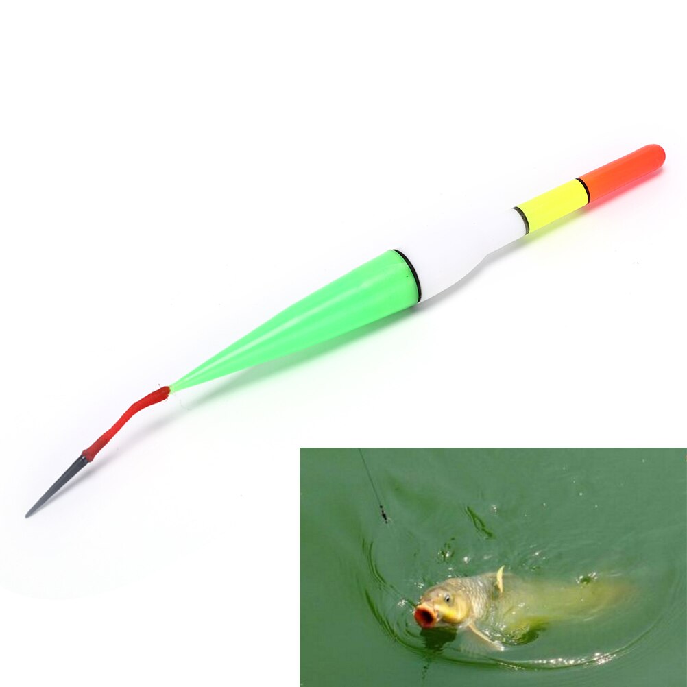 Led Float Plastic Floater Boei Verticale Vissen Lichtgevende Float Battery Operated Voor Donkere Water Night Vissen