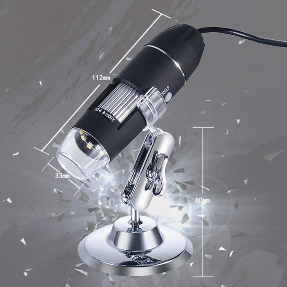 1000X Digital Microscope Camera USB Portable Electronic Microscope For Solder LED Magnifier For Repair 35MP Magnification