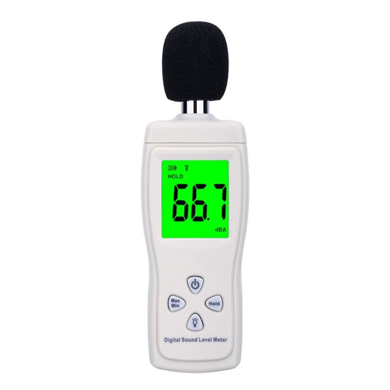 AS804 Digital Sound Level Meter 30-130db Decibel Meter Noise Monitoring Tester Smart Sensor Noise DB Detector Analyzer