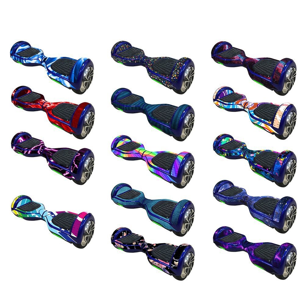 autocollant protecteur de peau de vinyle pour 6.5in auto équilibrage conseil Scooter Hoverboard autocollant 2 roues électrique balance voiture Film