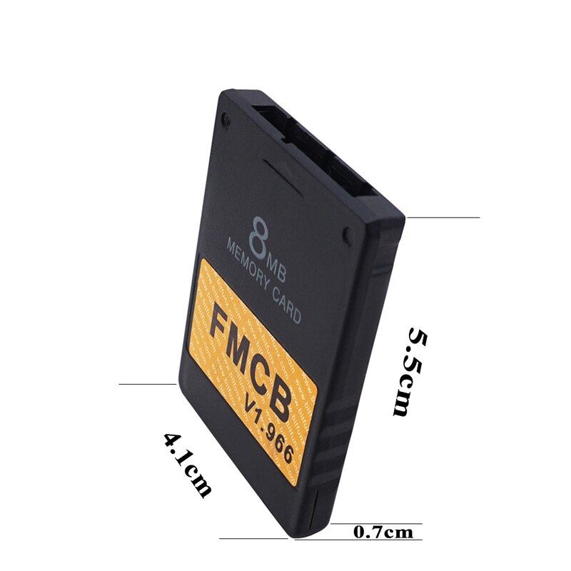 RGEEK klasyczny czarny v1.966 FMCB bezpłatny McBoot 8MB/16MB/32MB/64MB OPL karta pamięci na konsole robić gry PS2