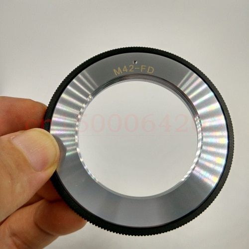 M42 Lens to FD Lens mount adapter A-1 AE-1 FTb and others with M42 lenses