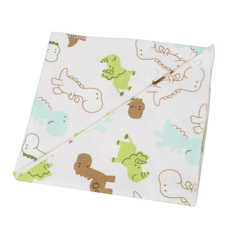 Leuke Baby Kids Slabbetjes Catoon Sjaal Bandana Dribble Feeding Speeksel Zakdoek Handdoek