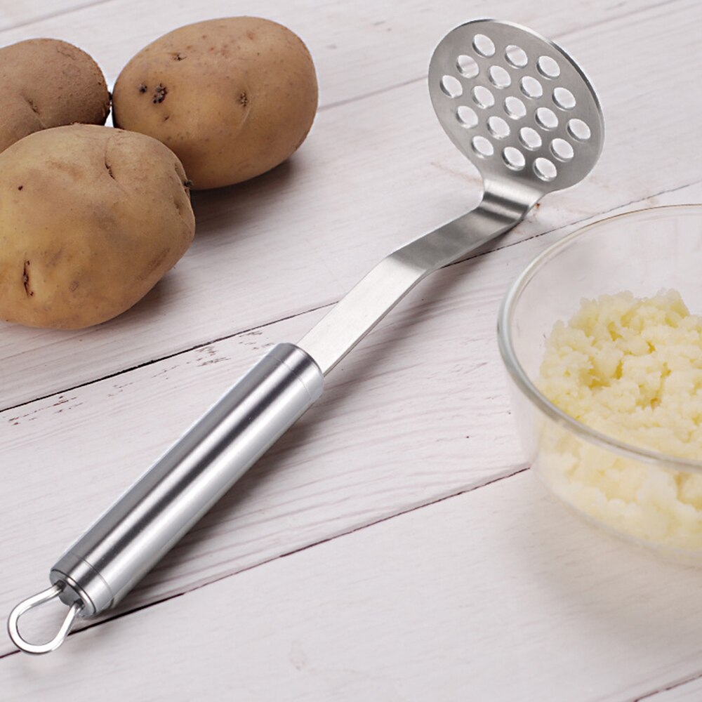 Potatispress i rostfritt stål lera potatismos pressade verktyg robusta rostfria potatispressar verktyg för potatispressar