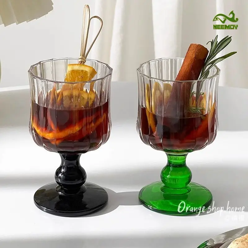 Copa de vino de cristal Medieval, copa de champán, copa de cóctel, Bar, suministros para fiestas, vasos de espíritus, vaso para beber escocesa, tazas de jugo y bebidas