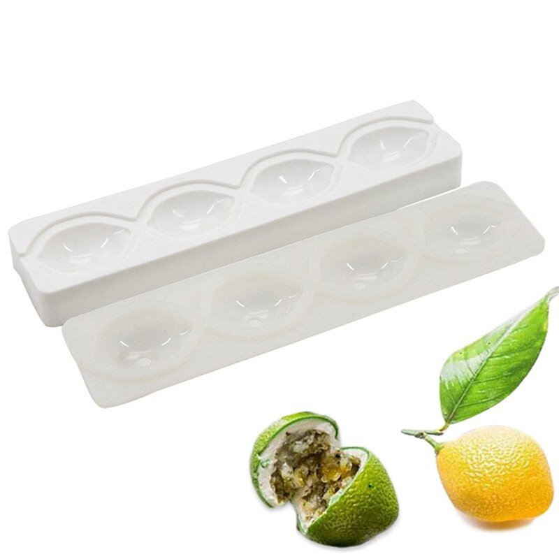 3D Silicone Lemon Art Cake Molds Baking For Cakes Ice Cream Dessert Mould Decorating Tools Bakeware Accessories