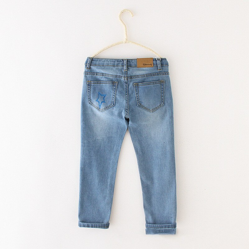 Lente Meisjes Jeans Kids Baby Jeans Voor Kinderen Jongens Meisjes Leggings Denim Broek Peuter Broek Meisjes Kinderen Broek Voor Jongen meisje 0-3Y