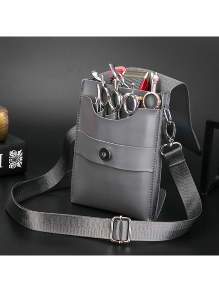 Barber Friseur Kit Pouch Haar Styling Ausrüstung Gürtel Tasche Leder Haarschnitt