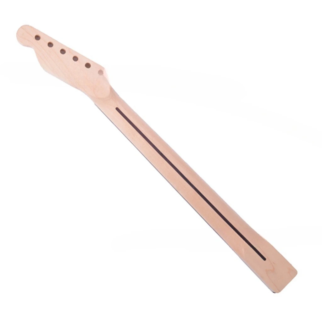 21/22, mástil de guitarra eléctrica, mástil de arce + diapasón de palisandro, parte trasera, adecuado para Fender TELE TL: Default Title