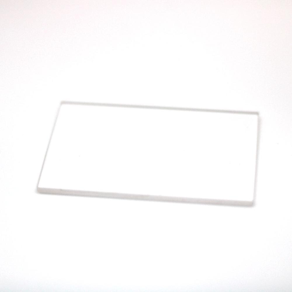 Maat 310X320X3Mm Transparant Gehard Glas